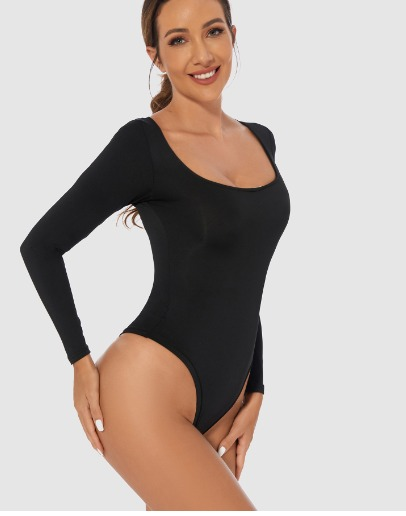 SlimFit Longsleeve Bodysuit