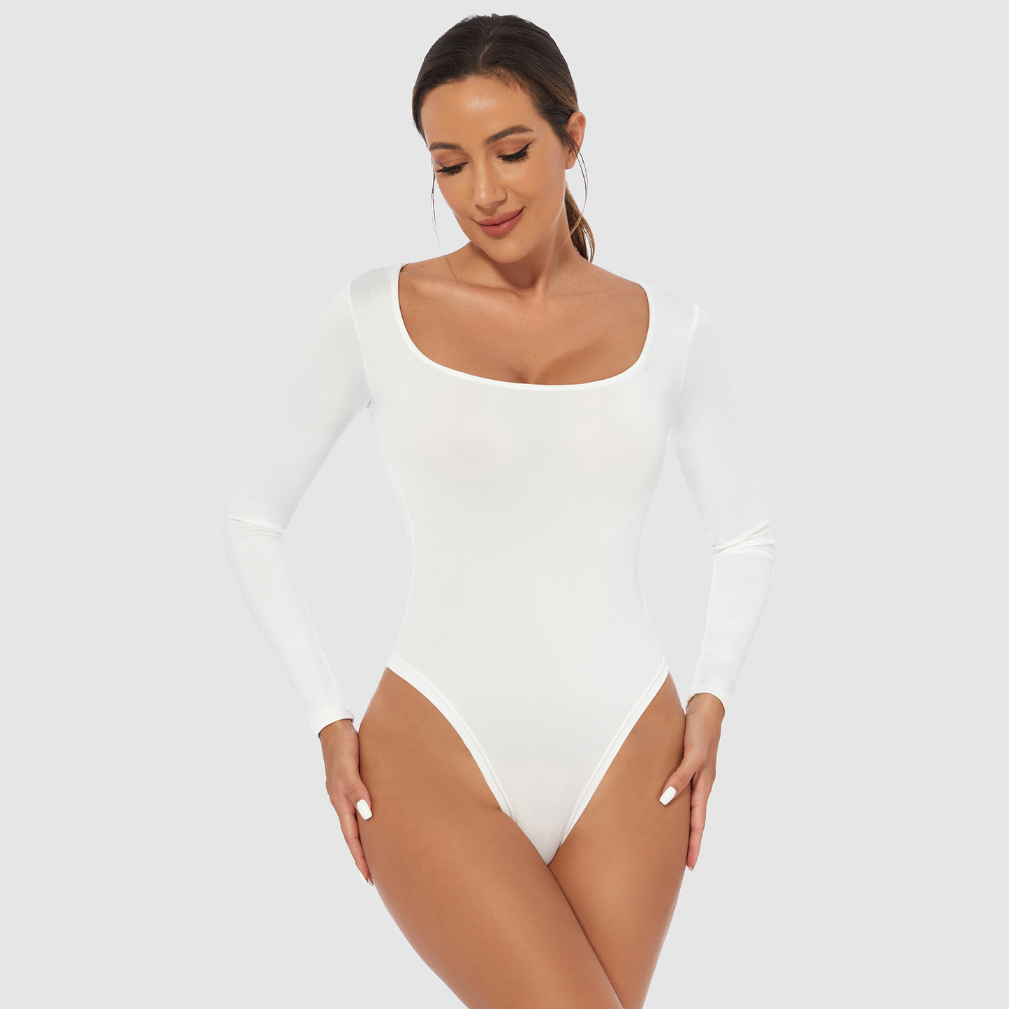 SlimFit Longsleeve Bodysuit